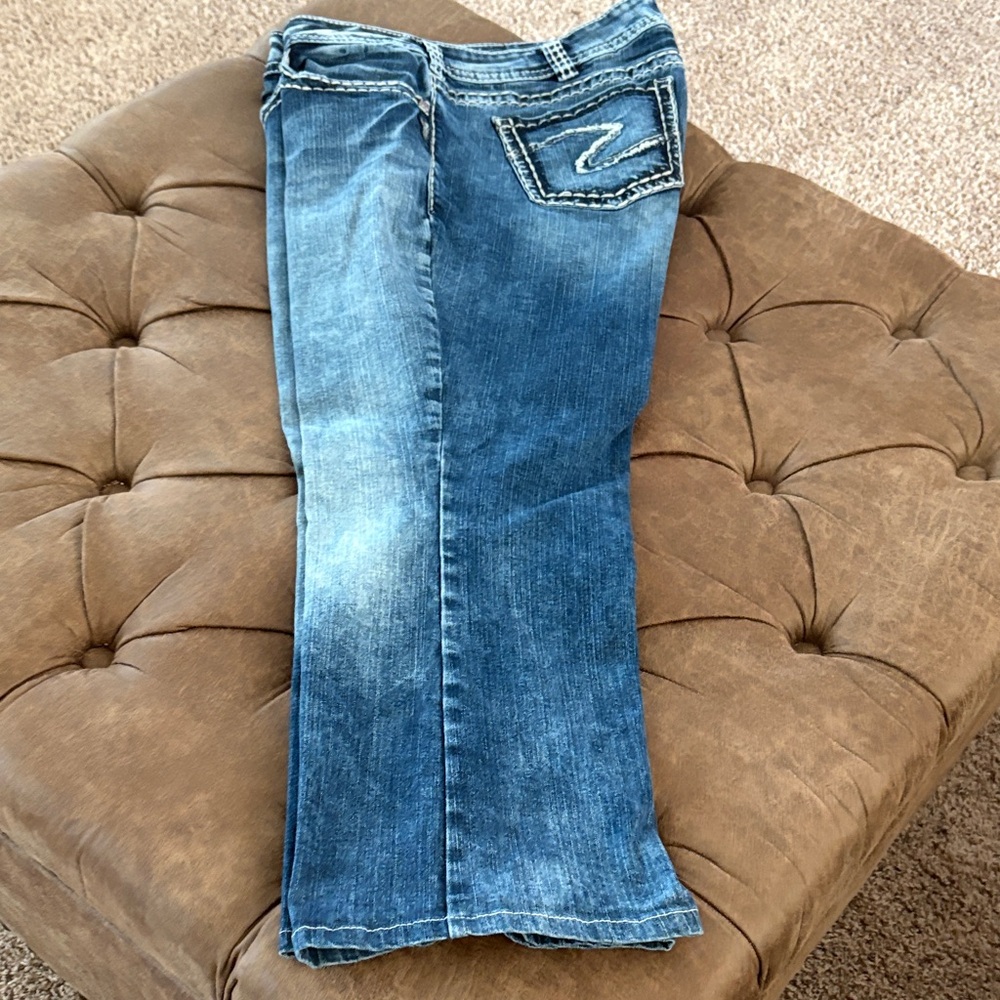 Silver Suki Fluid jeans, size 20, inseam 26